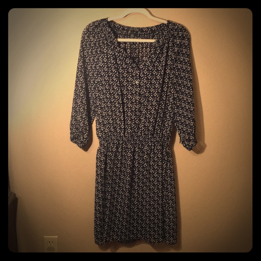 Lauren by Ralph Lauren Navy Dress
